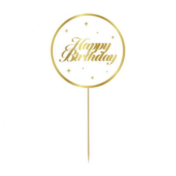 Se Kagepynt B&G Party Happy Birthday Hvid Stjerner Diameter 10 Cm ✔ Kæmpe udvalg i Godan - Køb online på udsalg og tilbud lige nu ✔ Super billig fragt og lynhurtig levering - Varenummer: Barlife-774178 og 5902973172485 på lager - Udsalg på Fest - Tema Fest - Fødselsdag Store besparelser – op til 71% - Store besparelser på over 2.281 mærker