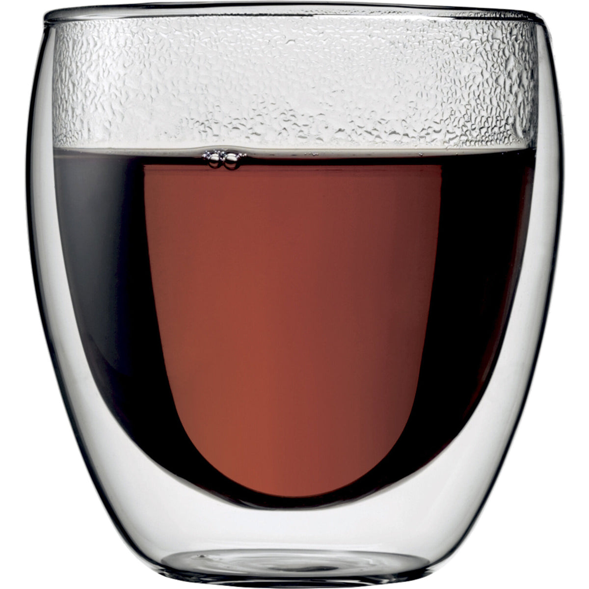 To Bodum Pavina dobbeltvæggede glas på 0,25 liter