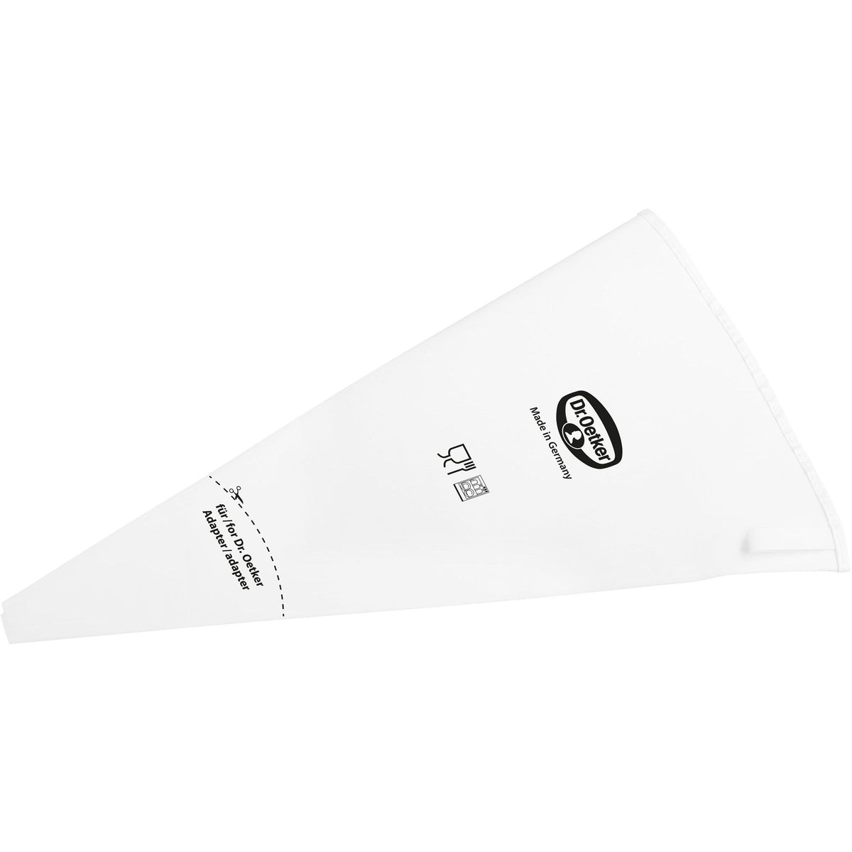 Sprøjtepose i bomuld, 40 cm, fra Dr. Oetker