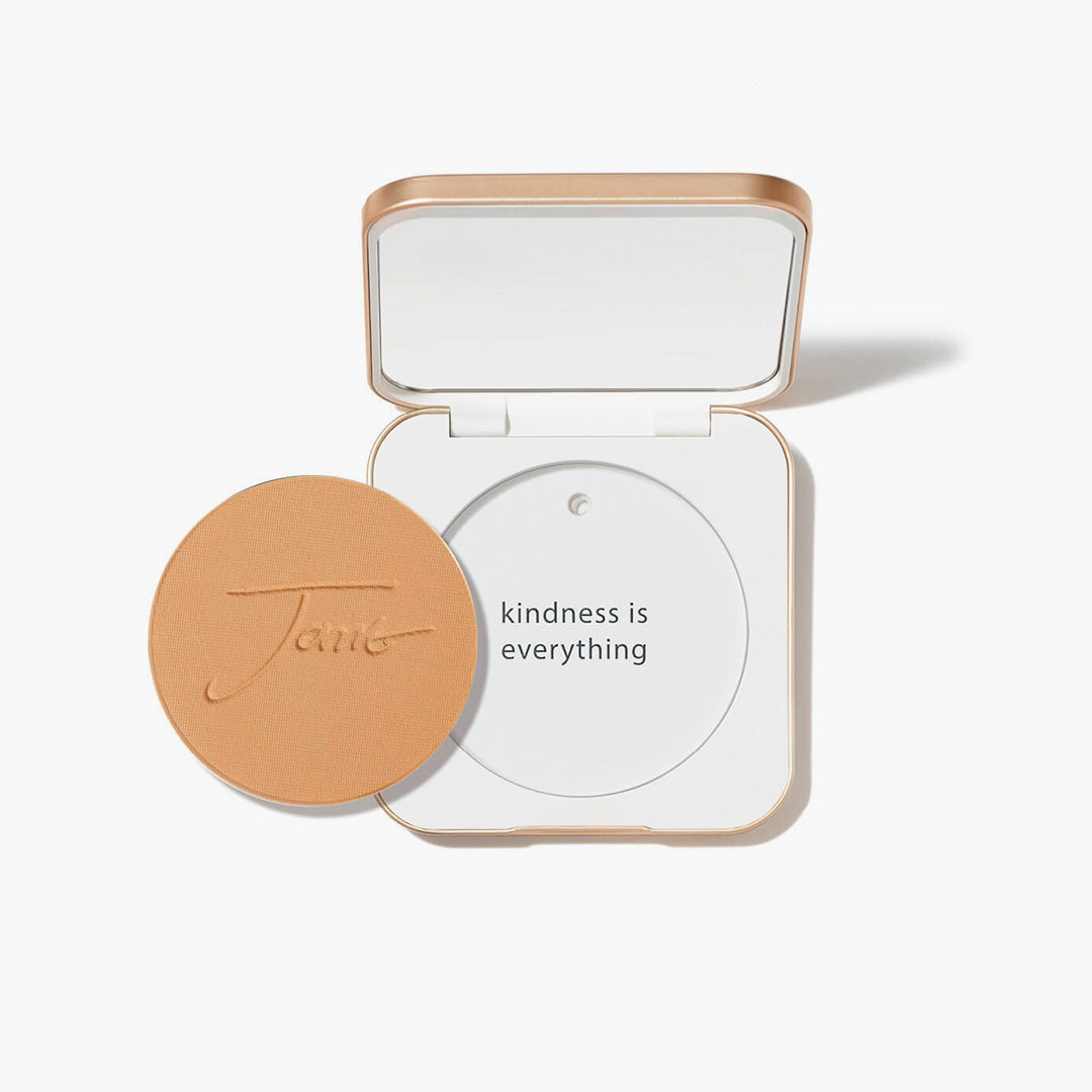 Jane Iredale Refillable Compact, genopfyldeligt makeupetui med spejl i låget