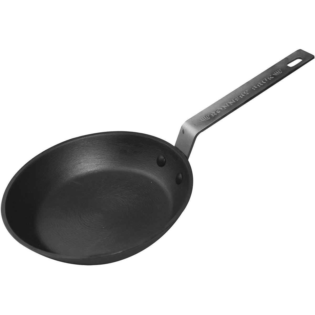 Ronneby Bruk Ultra Light Pro stegepande på 20 cm i støbejern med metalhåndtag