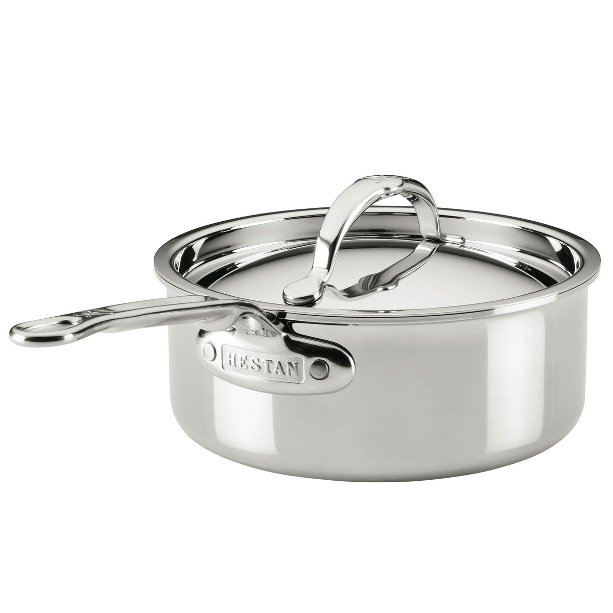 Hestan ProBond Luxe stegepande på 18 cm med låg