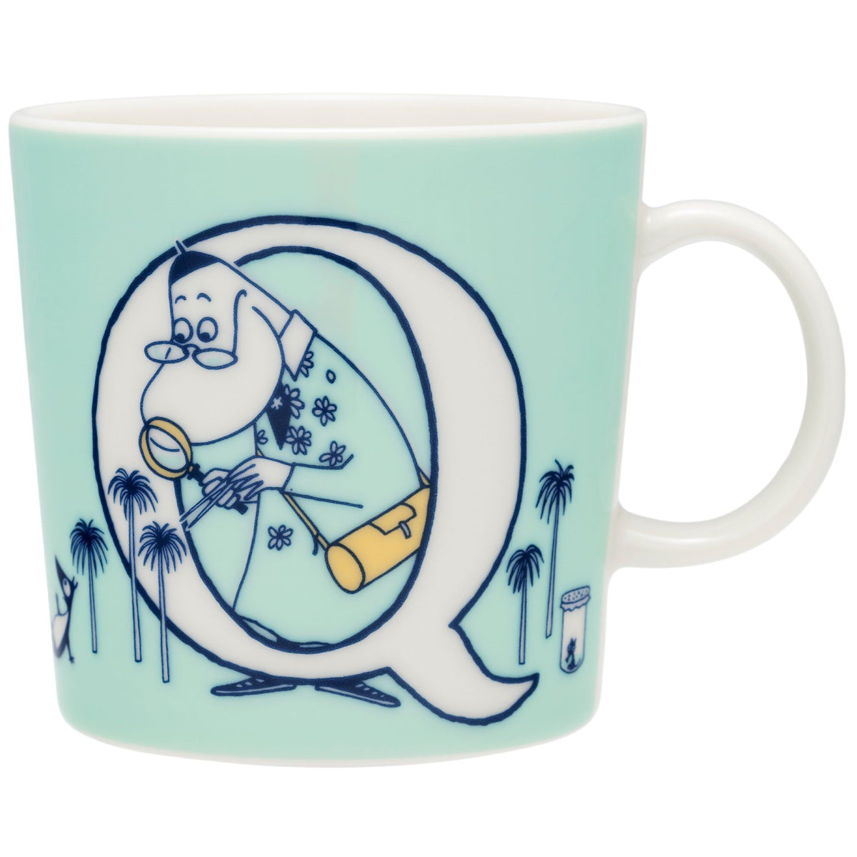 Moomin Arabia ABC krus Q med Hemulen, 40 cl