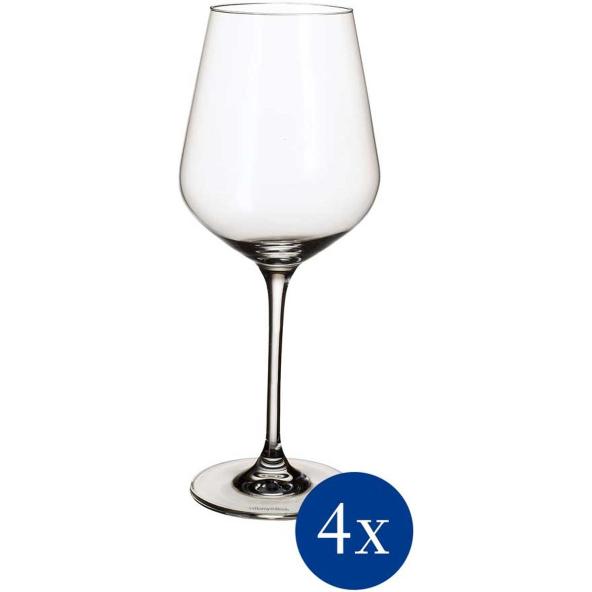 Fire Villeroy & Boch La Divina bordeauxglas med tidløs form
