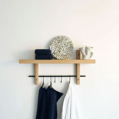 Se Rus Knagerække Hvidolieret eg med sort kroge ✔ Kæmpe udvalg i  Storage And Shelves ✔ Hurtig levering: 1 - 2 Hverdage samt billig fragt - Varenummer: STSH-228665 og barcode / Ean:  på lager - Udsalg på Rus Hylder Spar op til 66% - Over 1312 kendte brands på udsalg