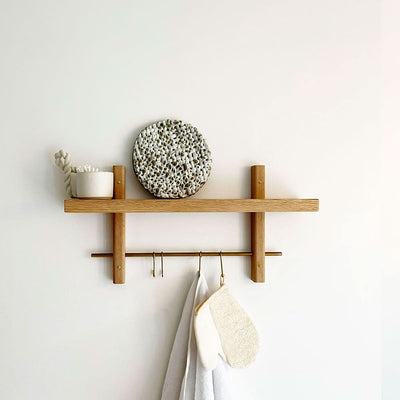 Se Rus Knagerække Olieret eg med messingkroge ✔ Kæmpe udvalg i  Storage And Shelves ✔ Hurtig levering: 1 - 2 Hverdage samt billig fragt - Varenummer: STSH-228682 og barcode / Ean:  på lager - Udsalg på Rus Hylder Spar op til 51% - Over 1312 kendte brands på udsalg
