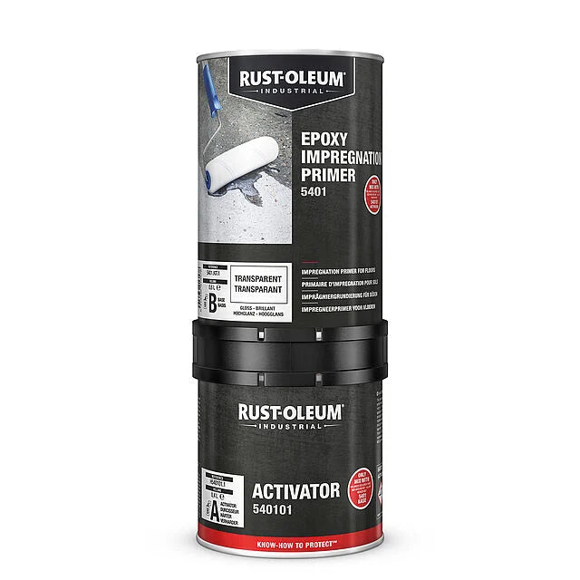 Beholder med Rust-Oleum Epoxy imprægneringsgrunder 5401, 5 liter