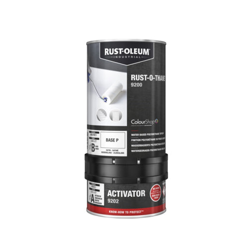Rust-Oleum 9200 Rust-O-Thane gulv- og metalmaling i 1 liters sæt