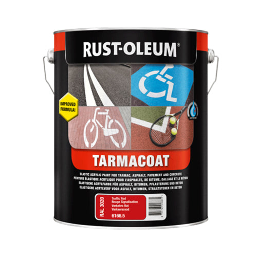 Rust-Oleum Tarmacoat vandbaseret maling i 5 liters spand