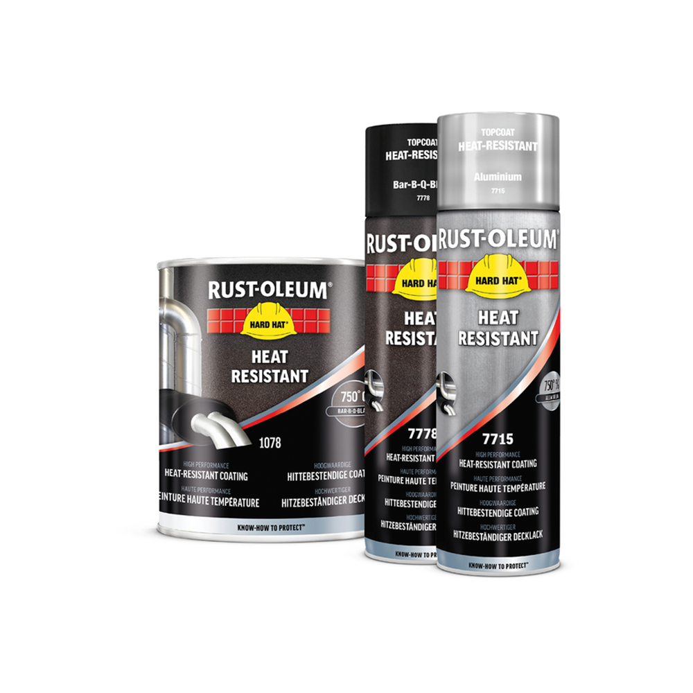 Rust-Oleum varmeresistent maling 750 ml i sort