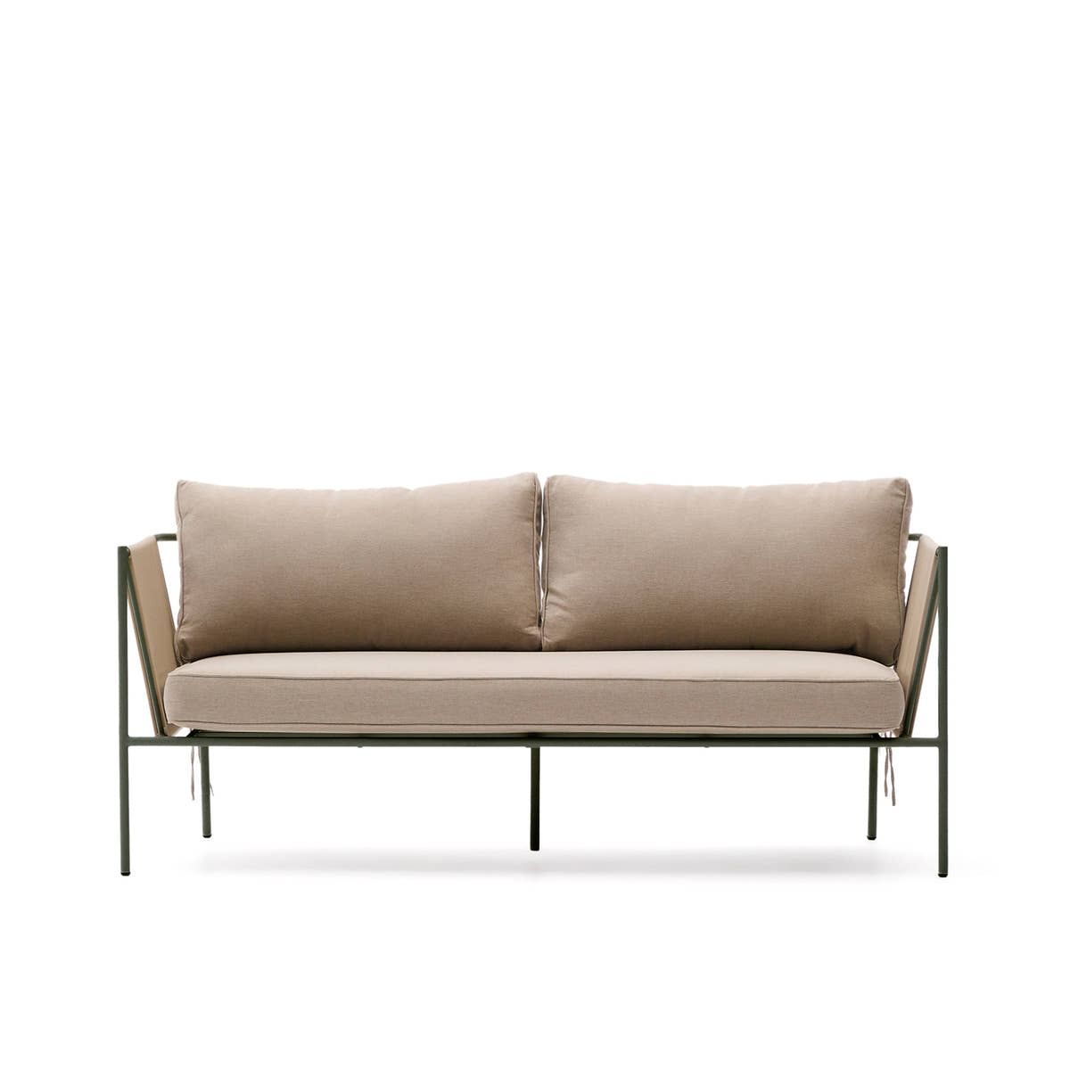 Se KAVE HOME Zivia udendørs 2 pers. sofa, m. armlæn og hynder - ecru rebsnor og grøn stål (178cm) ❤ Kæmpe udvalg i Kave Home - Køb online på udsalg og tilbud lige nu ❤ Billig fragt • Hurtig levering - Varenummer: Boboonline-118354 og barcode / Ean: 8447305024805 på lager - Udsalg på Udendørs møbler,Udendørs loungemøbler,Udendørs loungesofaer og havesofaer,
Udendørs møbler,
Udendørs loungemøbler,
Terrasse og have, Spar helt op til 57% - 2.739 kendte brands til outletpriser