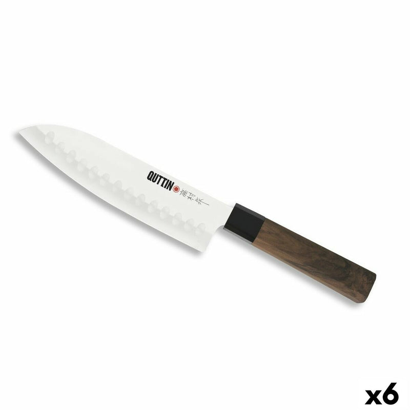 Køkkenkniv Quttin Santoku Takamura 17 cm (6 enheder)