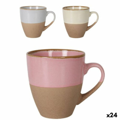 Krus La Mediterránea Anelo 450 ml Keramik (24 enheder)