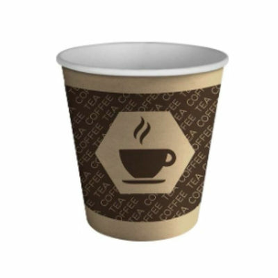 Drikkeglas sæt Algon Pap Engangsanvendelse Kaffe 20 stk 100 Dele
