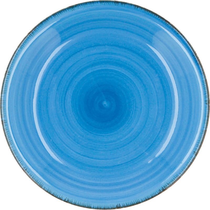 Dyb tallerken Quid Vita Blå Keramik ø 21,5 cm 12 stk