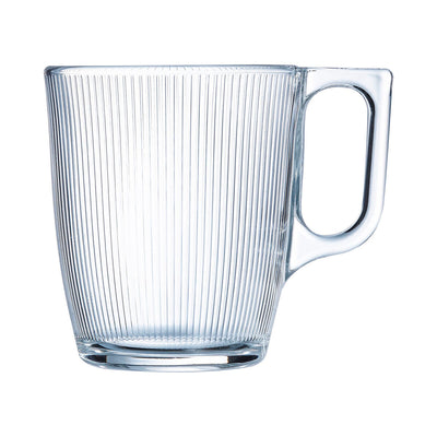 Krus Luminarc Stripy Morgenmad Glas (250 ml) (6 enheder)
