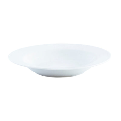 Dyb tallerken Quid Basic Hvid Keramik Ø 21,5 cm (12 enheder)