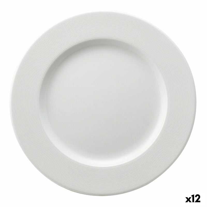 Desserttallerken Ariane Orba Keramik Hvid Ø 21 cm 12 stk