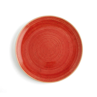 Flad tallerken Ariane Terra Rød Keramik Ø 31 cm 6 stk