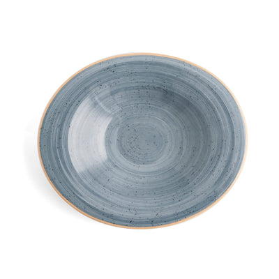 Dyb tallerken Ariane Terra Keramik Blå (Ø 29 cm) (6 enheder)