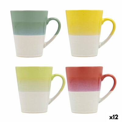 Krus Quid Atenua Keramik Multifarvet (300 ml) (12 enheder)