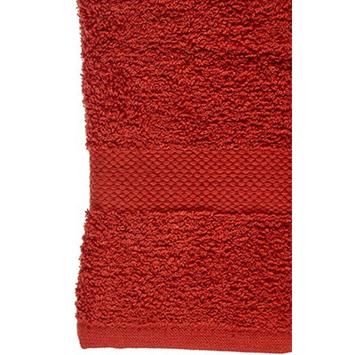 Håndklæde Murstensfarve 50 x 90 cm (6 enheder)