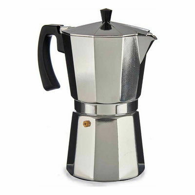 Italiensk espresso kaffebrygger Aluminium 650 ml 12 stk