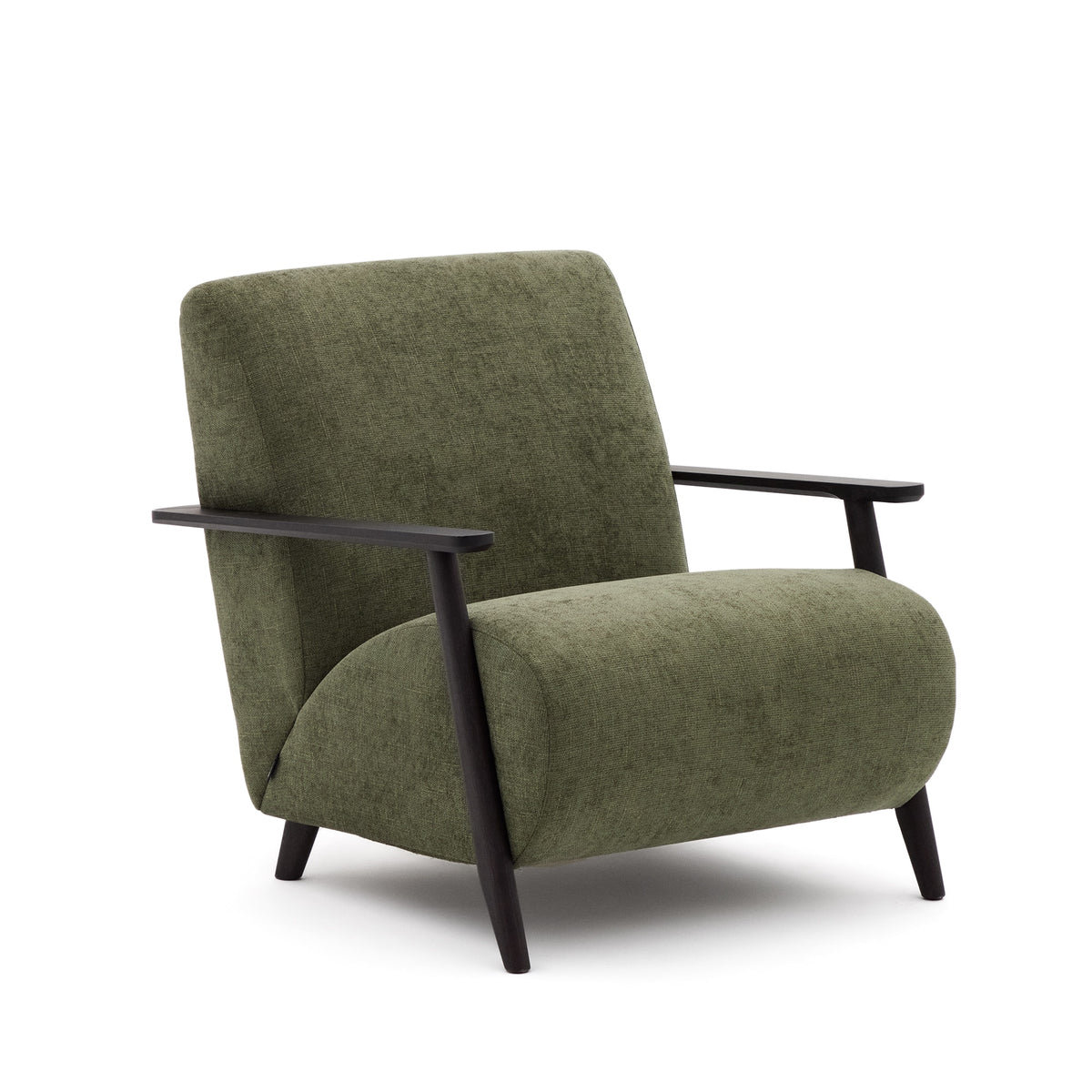 Se KAVE HOME Meghan lænestol, m. armlæn - grøn chenille og wenge-finish bøgetræ ❤ Kæmpe udvalg i Kave Home - Køb online på udsalg og tilbud lige nu ❤ Meget billig fragt og hurtig levering: 1 - 2 hverdage - Varenummer: Boboonline-113988 og barcode / Ean: 8433840987125 på lager - Udsalg på Møbler,Stole,Lænestole,
Møbler,
Stole,
Lænestole i stof,
Hvilestole,
Dagligstue, Spar op til 51% - Over 785 kendte brands på udsalg
