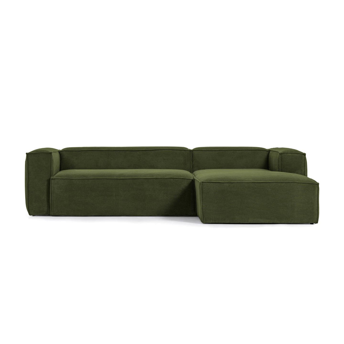Se KAVE HOME Blok 3 pers. sofa, m. højre chaiselong - grøn corduroy fløjl (300 cm) ❤ Kæmpe udvalg i Kave Home - Køb online på udsalg og tilbud lige nu ❤ Meget billig fragt og hurtig levering - Varenummer: Boboonline-68844 og barcode / Ean: 8433840716664 på lager - Udsalg på Møbler,Sofaer,Sofaer med chaiselong,
Sofaer,
Stofsofaer,
Dagligstue,
Velour- og fløjlsmøbler, Store besparelser – op til 77% - Spar stort på mere end 2.739 brands