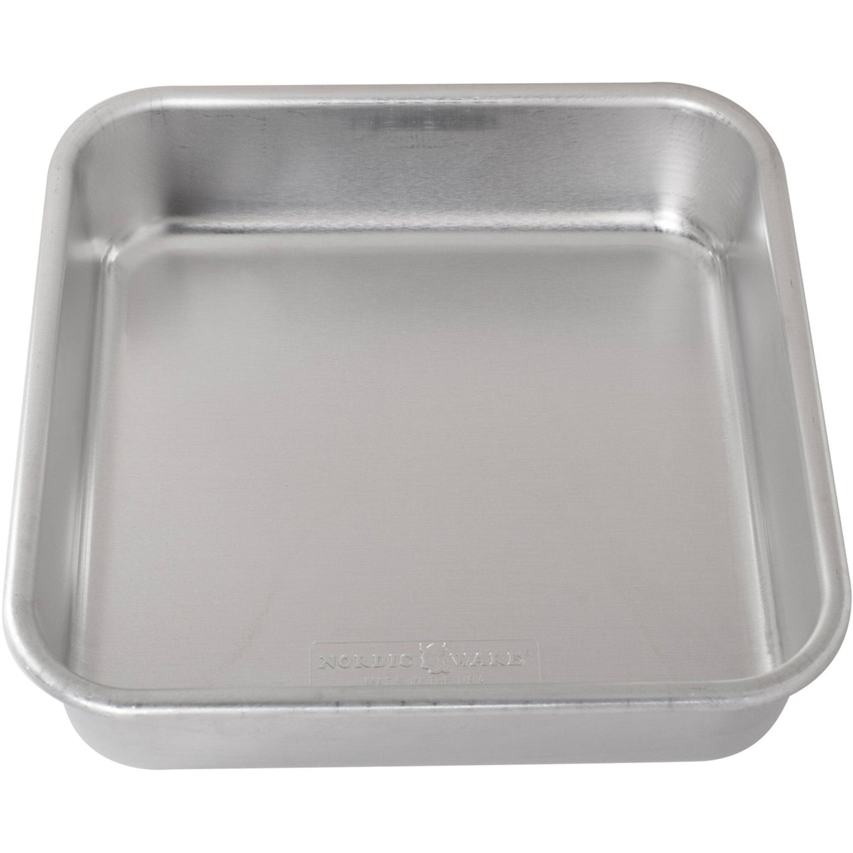 Nordic Ware Naturals Square firkantet bageform i aluminium, 24 cm