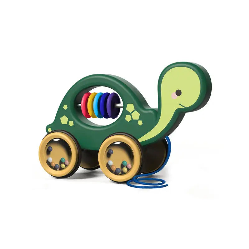 Aktivitets-skildpadde i træ fra Scandinavian Baby Products
