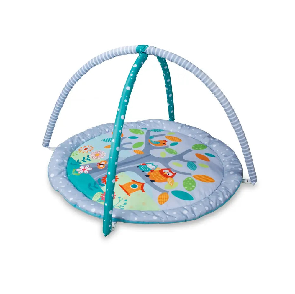 Aktivitetsstativ med legetæppe og skovdyr fra Scandinavian Baby Products