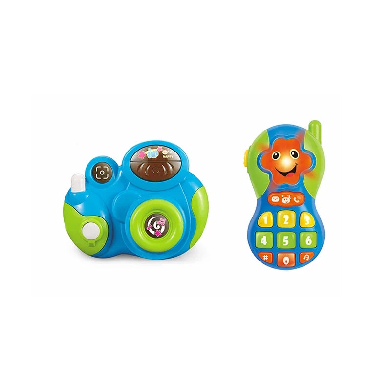 Legesæt med første kamera og første telefon fra Scandinavian Baby Products