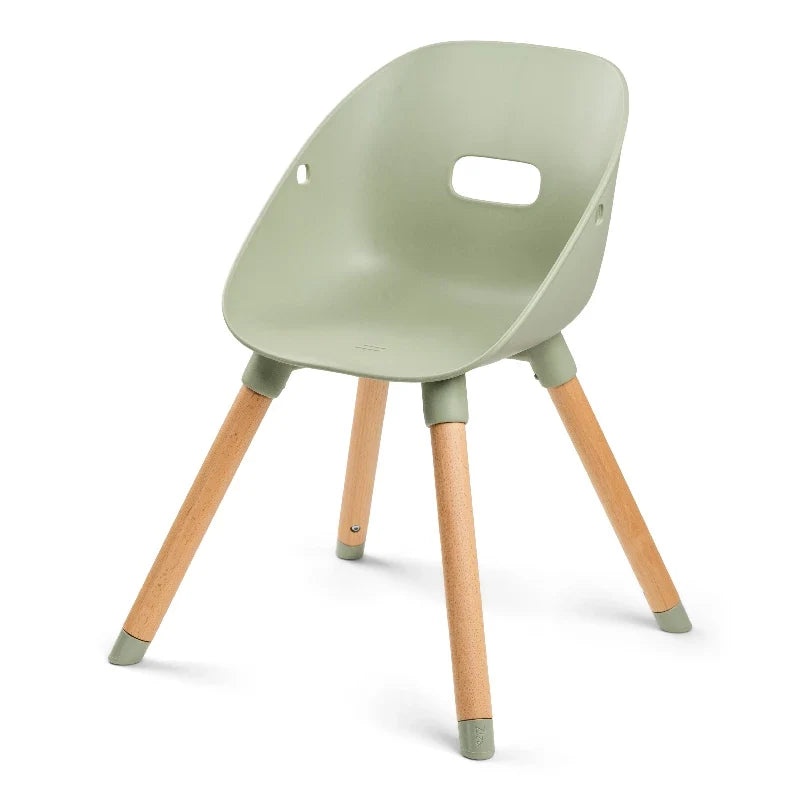 Ziza legestol i farven olive, dansk design til børneværelset