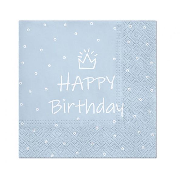Se Servietter Paw Special Day Design Lys Blå 33 x 33 Cm 20 Stk. ✔ Kæmpe udvalg i Godan - Køb online på udsalg og tilbud lige nu ✔ Lav fragtpris og hurtig levering - Varenummer: Barlife-774194 og 5906360517576 på lager - Udsalg på Fest - Tema Fest - Fødselsdag Få op til 69% i rabat - Shop populære mærker fra over 2.739 mærker