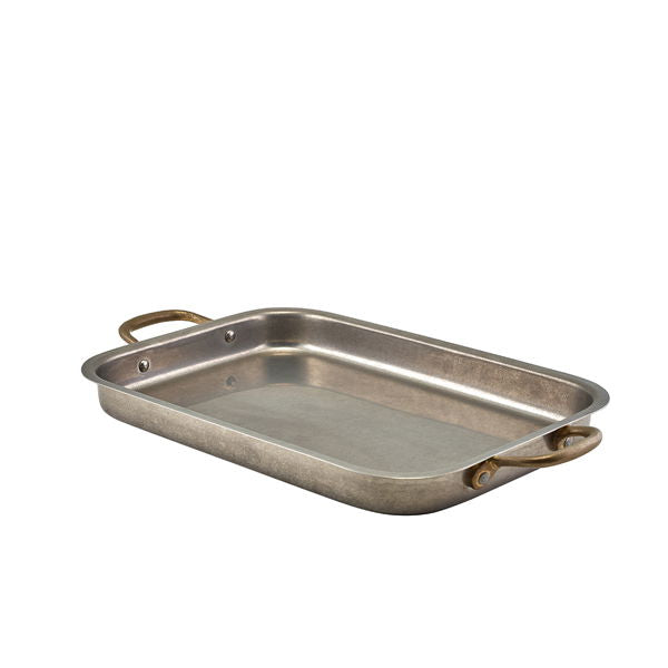 Se Genware Vintage Steel Dyb Bakke 33 x 23,5 Cm ✔ Kæmpe udvalg i Genware - Køb online på udsalg og tilbud lige nu ✔ Billig fragt og hurtig levering - Varenummer: Barlife-1552904 og 5020403119326 på lager - Udsalg på Køkken - Borddækning - Buffet Få op til 67% i rabat - Shop udsalg fra mere end 1.798 mærker