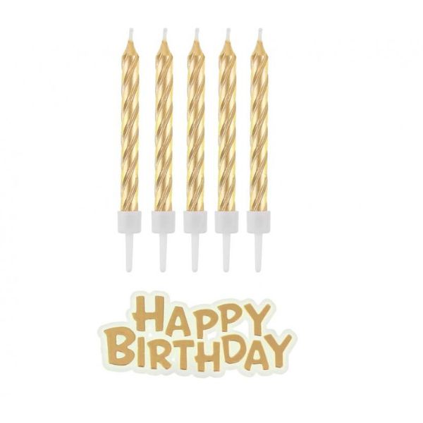 Se Fødselsdagslys B&C Happy Birthday Guld 16 Stk. ✔ Kæmpe udvalg i Godan - Køb online på udsalg og tilbud lige nu ✔ Lav fragtpris og hurtig levering - Varenummer: Barlife-774172 og 5902973159721 på lager - Udsalg på Fest - Tema Fest - Fødselsdag Spar helt op til 79% - Stort udsalg på over 739 mærker