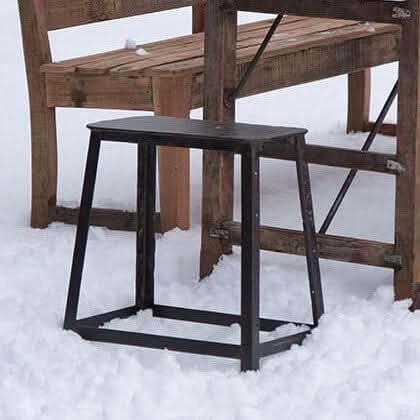 Roll-On - Skammel i genbrugs metal, 2 stk.