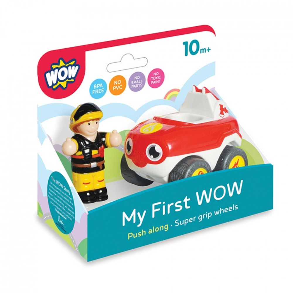My First Wow brandbil Fire Engine Blaze med aftagelig brandmand