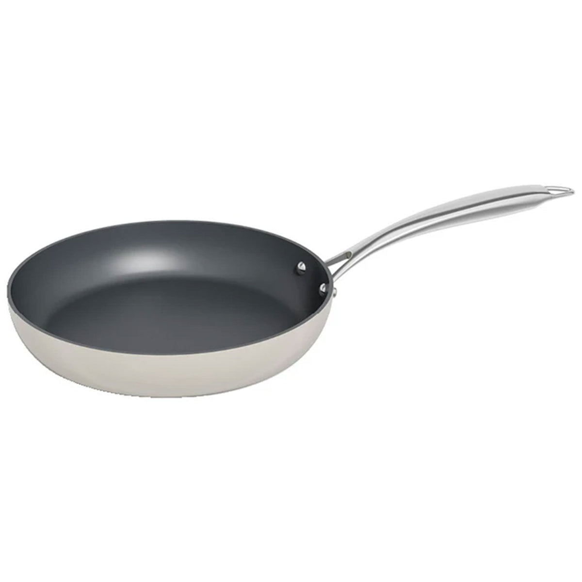 Cremefarvet Dorre Coria stegepande på 24 cm