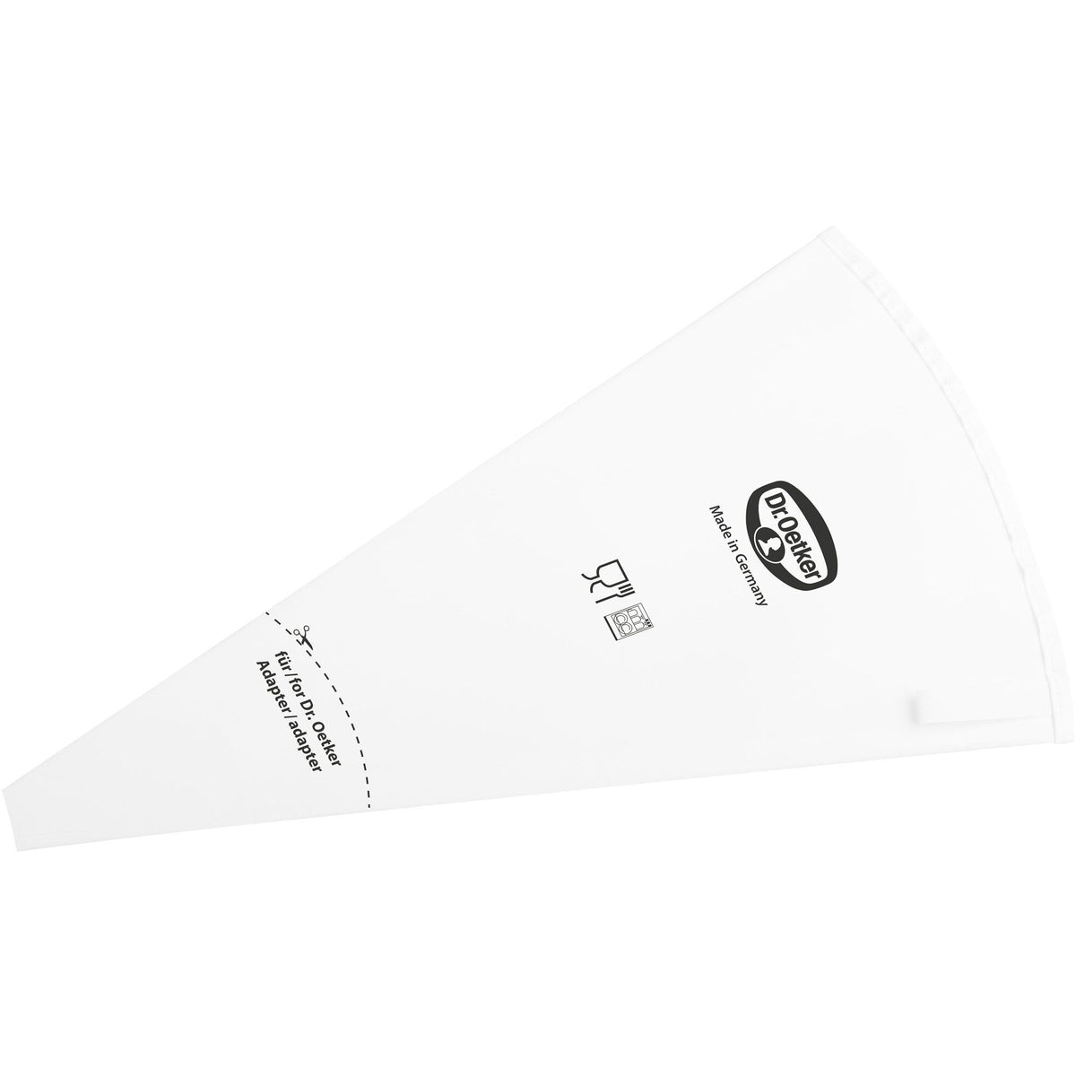 Sprøjtepose i bomuld på 34 cm fra Dr. Oetker