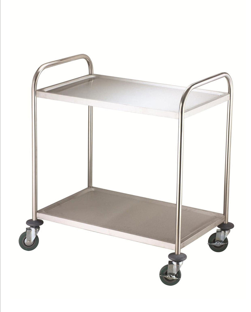Se Rullebord 2 Hylde 86x53,5x96 ❤ Kæmpe udvalg i Steel-Function ❤ Hurtig levering: 1 - 2 Hverdage samt billig fragt - Varenummer: BAR-22678 og barcode / Ean: &