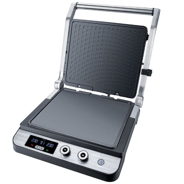 Steba FG120 kontaktgrill med LED-display og aftagelige non-stick grillplader