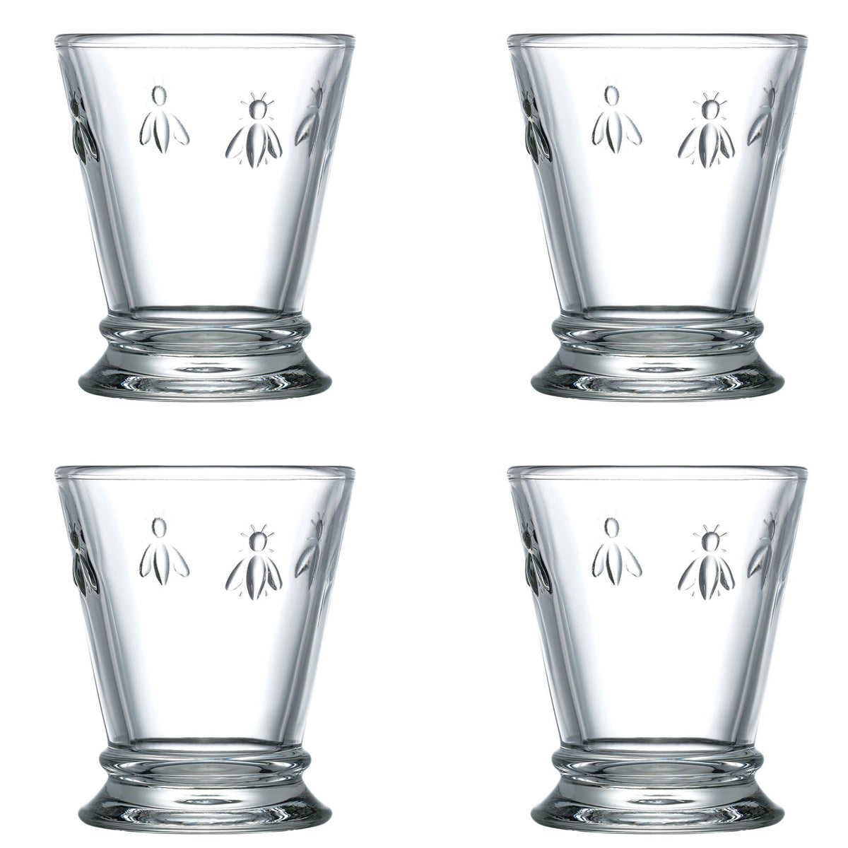 La Rochère Abeille vandglas 26 cl i klart glas med napoleonbier