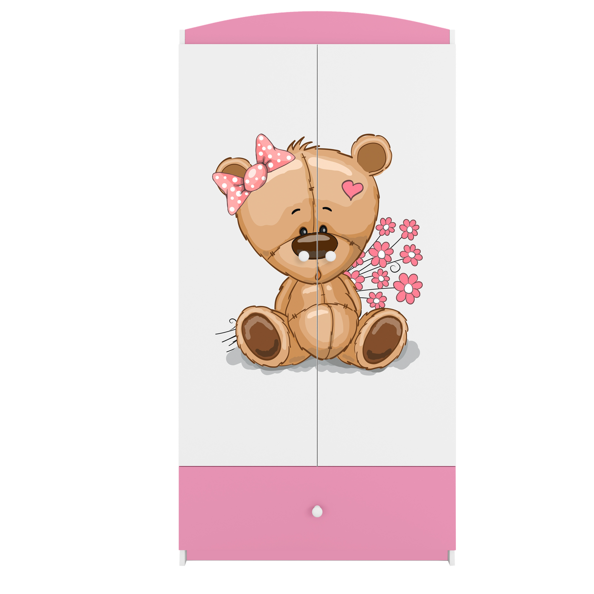 Se Babydreams garderobeskab til børn m. bamse m. blomster, m. 2 låger, 1 skuffe - hvid/lyserød laminat ❤ Kæmpe udvalg i Kocot Kids - Køb online på udsalg og tilbud lige nu ❤ Billig fragt • Hurtig levering - Varenummer: Boboonline-82905 og barcode / Ean: 5903271903757 på lager - Udsalg på Børn,Børnemøbler,Klædeskabe til børn,
Børnemøbler,
Børneværelset,
Møbler,
Børn,
Samar Spar stort – op til 71% - Eksklusivt udsalg på over 2.739 brands