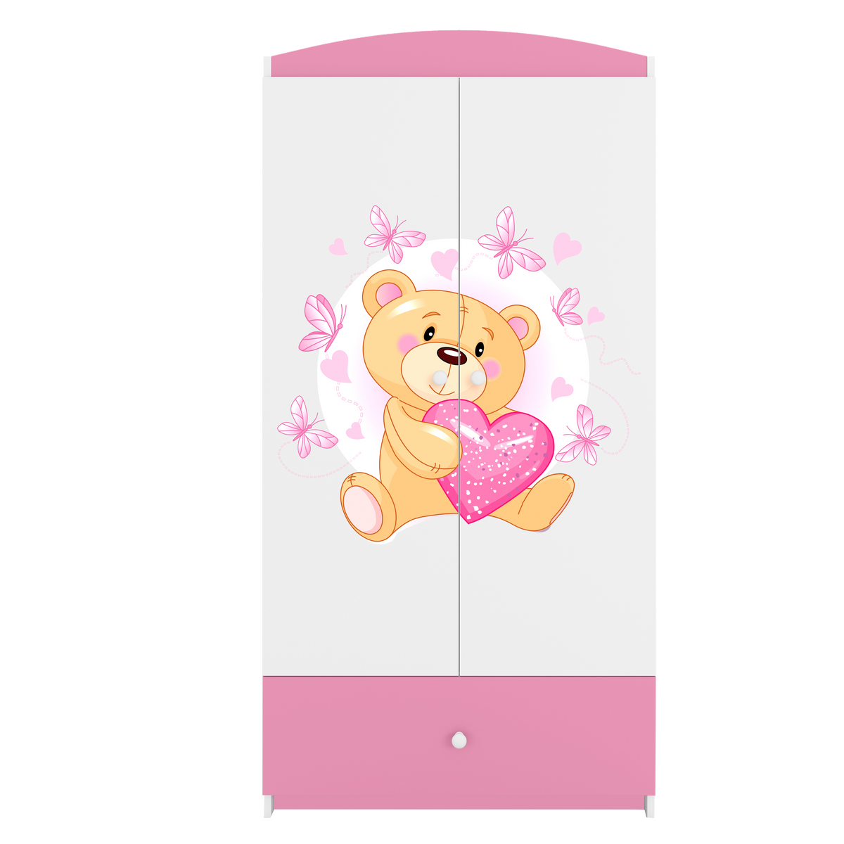 Se Babydreams garderobeskab til børn m bamse m sommerfugle, m. 2 låger, 1 skuffe - hvid/lyserød laminat ❤ Kæmpe udvalg i Kocot Kids - Køb online på udsalg og tilbud lige nu ❤ Meget billig fragt og hurtig levering - Varenummer: Boboonline-82906 og barcode / Ean: 5903271909179 på lager - Udsalg på Børn,Børnemøbler,Klædeskabe til børn,
Børnemøbler,
Børneværelset,
Møbler,
Børn,
Samar Spar helt op til 57% - Over 739 kendte brands på udsalg
