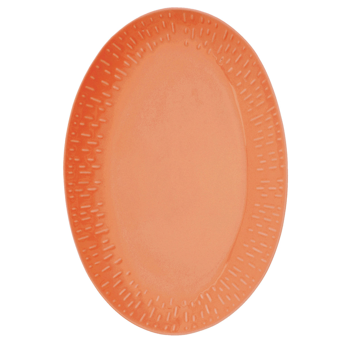 Aida Confetti serveringsfad i farven apricot, 36 x 25,5 cm