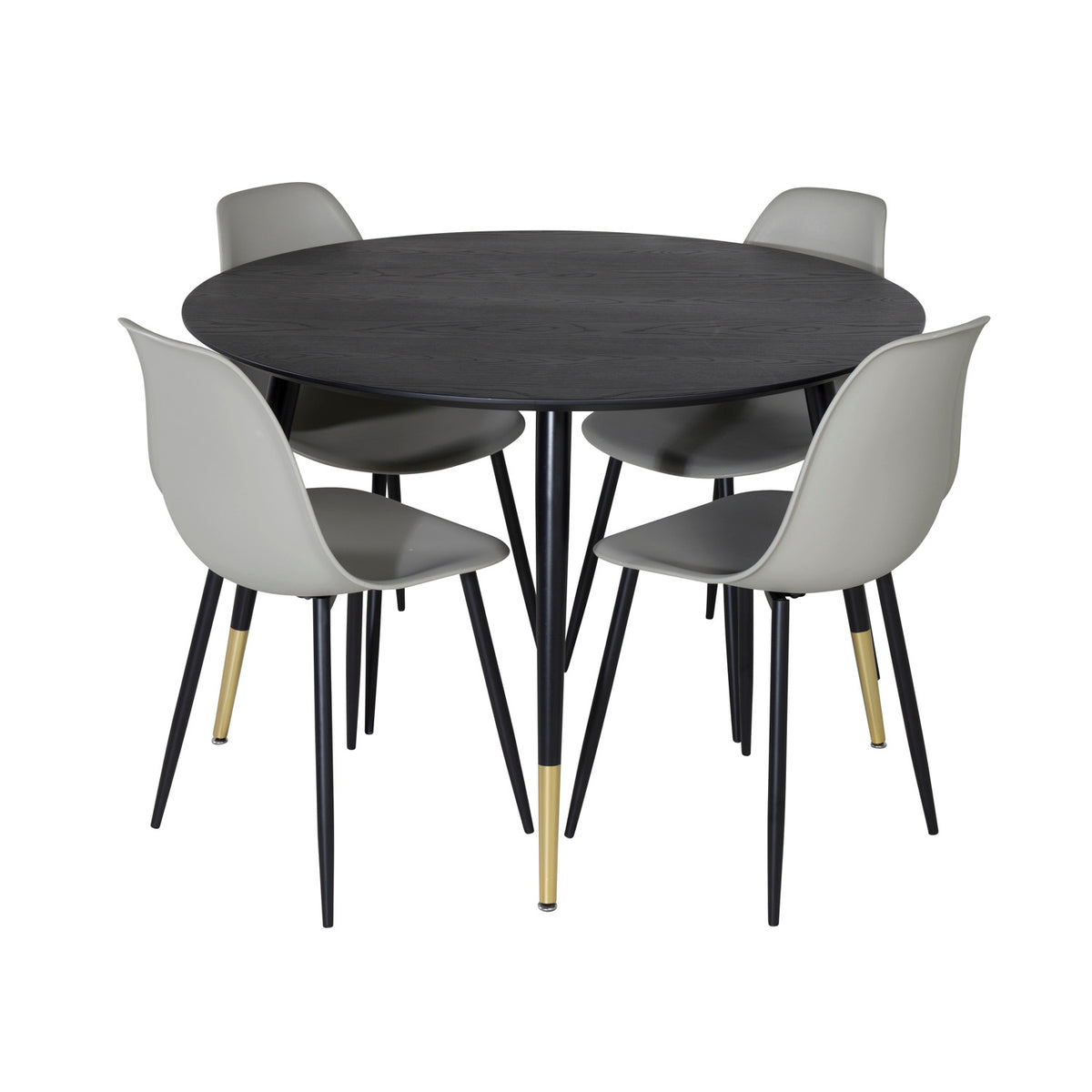 Se VENTURE DESIGN Dipp spisebordssæt, m. 4 stole - sort finer/messing sort metal, grå plastik/sort jern ❤ Kæmpe udvalg i Venture Design - Køb online på udsalg og tilbud lige nu ❤ Hurtig levering til lave fragtpriser - Varenummer: Boboonline-62615 og barcode / Ean: 7340220864086 på lager - Udsalg på Møbler,Spisebordssæt,
Spisebordssæt 4 personer,
Spisestue,
Møbelsæt,
Indretning af studiebolig, Få op til 69% i rabat - Shop udsalg fra mere end 1.798 mærker