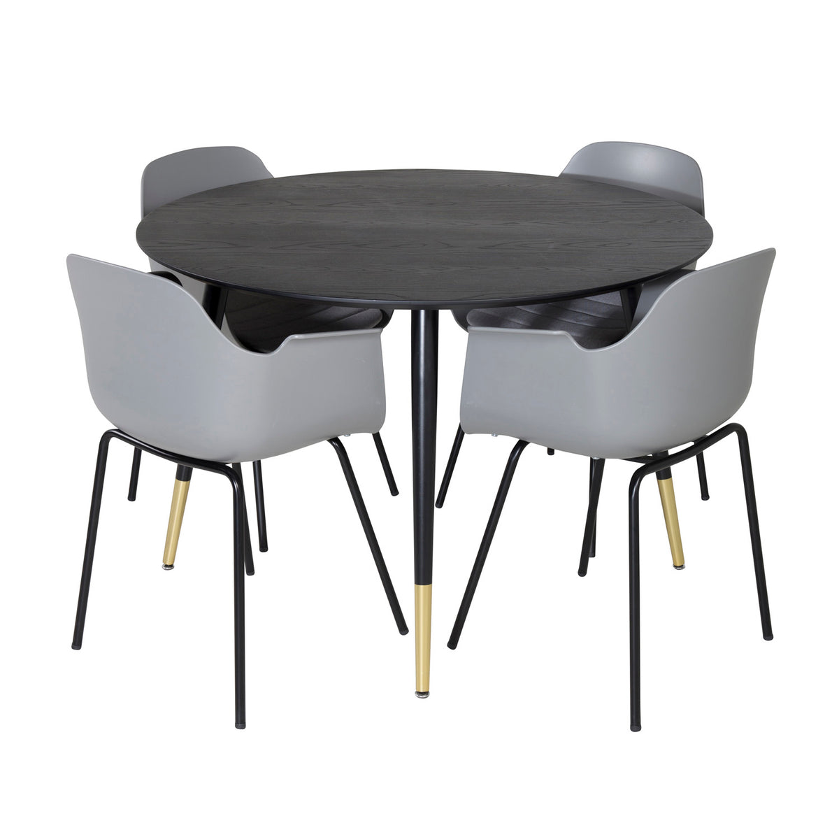 Se VENTURE DESIGN Dipp spisebordssæt, m. 4 stole - sort finer/messingsort metal, grå plastik/sort metal ❤ Kæmpe udvalg i Venture Design - Køb online på udsalg og tilbud lige nu ❤ Super billig fragt og lynhurtig levering - Varenummer: Boboonline-62619 og barcode / Ean: 7340206992574 på lager - Udsalg på Møbler,Spisebordssæt,
Spisebordssæt 4 personer,
Spisestue,
Møbelsæt,
Indretning af studiebolig, Op til 57% rabat - Mere end 1.329 populære mærker på udsalg