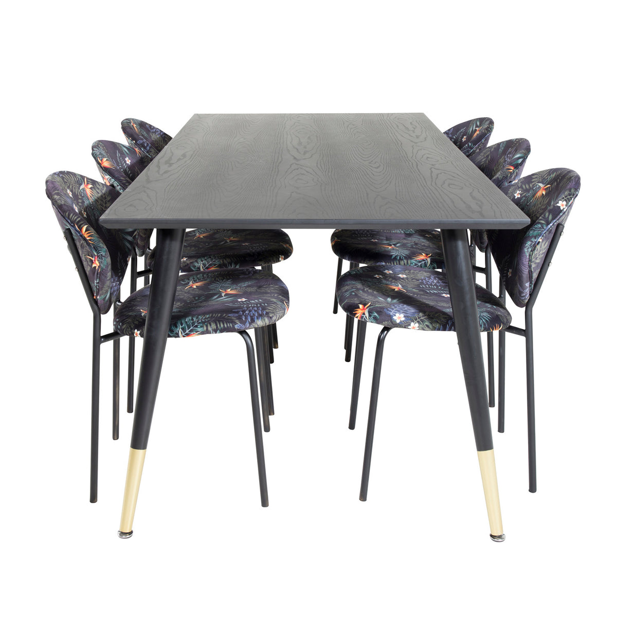 Se VENTURE DESIGN Dipp spisebordssæt, m. 6 stole - sort finer/messing/sort metal, multi stof/sort metal ❤ Kæmpe udvalg i Venture Design - Køb online på udsalg og tilbud lige nu ❤ Meget billig fragt og hurtig levering - Varenummer: Boboonline-62635 og barcode / Ean: på lager - Udsalg på Møbler,Spisebordssæt,
Spisebordssæt 6 personer,
Spisestue,
Møbelsæt,
Møbler,
Samarbej Få op til 69% i rabat - Shop udsalg fra mere end 1.798 mærker